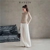 Áo KAYLIN cổ thuyền lưng hở ren, thun nhung co giãn gợi cảm BST Tháng 11.2.025 N2.408 340k 6