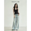 Áo KAYLIN cổ yếm cột nơ ôm form thun lụa cá tính - BST Hè 2.025, giảm còn 338k 5