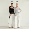 Áo Kaylin cụp ngực tay dài, lưới ren và thun co giãn, gợi cảm BST Thu Đông 2.025 3