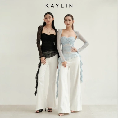 Áo Kaylin cụp ngực tay dài, lưới ren và thun co giãn, gợi cảm BST Thu Đông 2.025 3 Áo Kaylin cụp ngực tay dài, lưới ren và thun co giãn, gợi cảm BST Thu Đông 2.025 3
