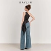 Áo Kaylin lệch vai vạt chéo tua rua Riva lụa chấm bi - Cá tính BST Hè 2.025, 410.000₫ 6