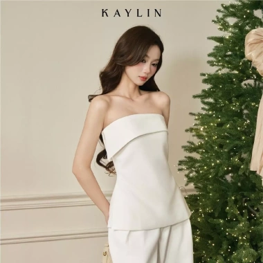 Áo KAYLIN quây form ôm, nhung hàn mềm mại, gợi cảm - Tháng 11 2.025, chỉ 410.000₫