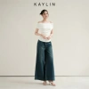 Áo Kaylin trễ vai tay ngắn ôm, vải thun co giãn, gợi cảm - BST Tháng 10/2.025, giá 326.000đ 4