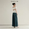 Áo Kaylin trễ vai tay ngắn ôm, vải thun co giãn, gợi cảm - BST Tháng 10/2.025, giá 326.000đ 6