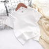 Áo Kemeja‑T cotton mùa hè thoải mái, in K‑Pop, cổ tròn, giảm 20% còn 143.332₫