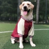 Áo khoác baseball chó lót len ấm giảm rủng lông size 7XL cho Labrador và mèo mùa đông