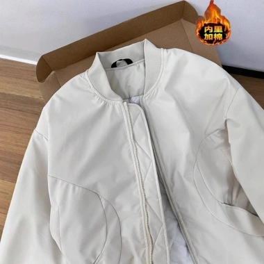 Áo khoác bay ngắn MA1 Mỹ nam, cotton dày dặn, ấm áp mùa thu đông, giảm 22%