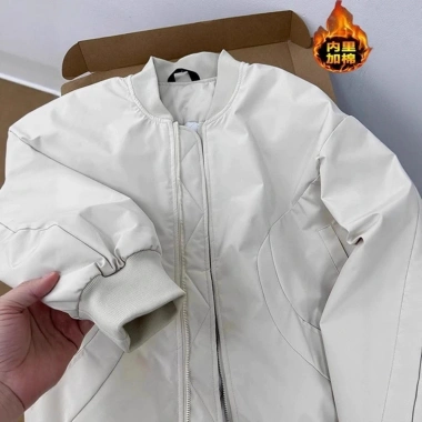 Áo khoác bay ngắn MA1 Mỹ nam, cotton dày dặn, ấm áp mùa thu đông, giảm 22%