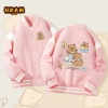 Áo khoác bé gái Bomber Capybara - Thoải mái, thời trang Unisex, 350.000 VND