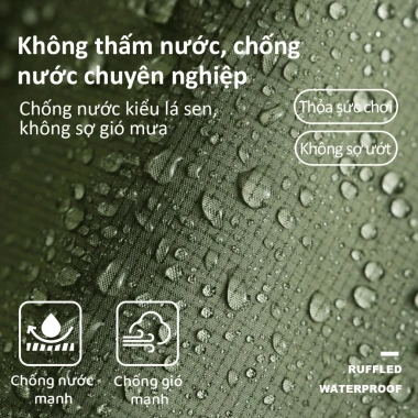 Áo khoác bé gái thể thao ngoài trời, chống thấm nước, phù hợp cắm trại 3-14 tuổi - Giá chỉ 98.889đ 6