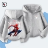 Áo khoác bé trai BabyloveGO 2.026 nỉ dày ấm, in hình siêu anh hùng, có mũ, khóa kéo giá ưu đãi 189.000đ 5