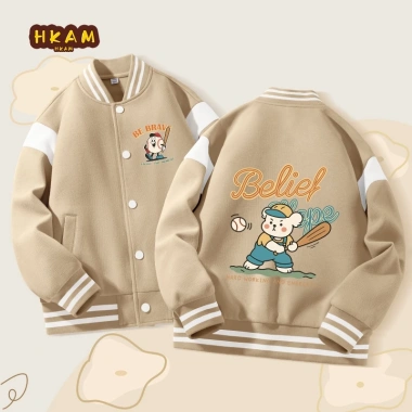 Áo khoác bé trai Bomber bóng chày thời trang - Giá 350.000đ giảm 23%