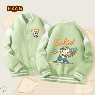 Áo khoác bé trai Bomber bóng chày thời trang - Giá 350.000đ giảm 23% 10 Áo khoác bé trai Bomber bóng chày thời trang - Giá 350.000đ giảm 23% 10