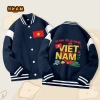 Áo khoác bé trai Bomber in hình Việt Nam - Thoải mái, thời trang, giảm còn 350k