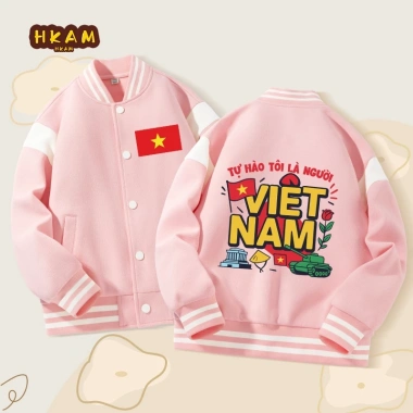 Áo khoác bé trai Bomber in hình Việt Nam - Thoải mái, thời trang, giảm còn 350k 8 Áo khoác bé trai Bomber in hình Việt Nam - Thoải mái, thời trang, giảm còn 350k 8