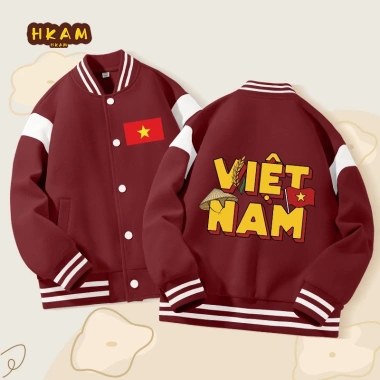 Áo khoác bé trai Bomber in hình Việt Nam, thời trang thoải mái chỉ 350.000đ (giá gốc 448.000đ) 7 Áo khoác bé trai Bomber in hình Việt Nam, thời trang thoải mái chỉ 350.000đ (giá gốc 448.000đ) 7
