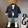 Áo khoác bé trai Bóng chày Loose Fit cotton thoáng khí, dễ thương, đa năng cho mọi mùa 2.025 9