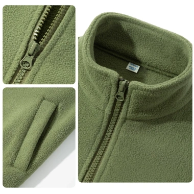 Áo khoác bé trai HKAM – Cardigan len cổ đứng mùa đông ấm áp, in cờ Việt Nam, giá chỉ 270.000đ 6