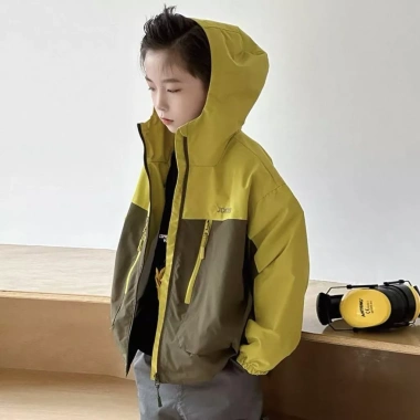 Áo khoác bé trai vỏ mềm mũ trùm đầu, thoáng khí, chống gió, đa năng mọi mùa Unisex 3 Áo khoác bé trai vỏ mềm mũ trùm đầu, thoáng khí, chống gió, đa năng mọi mùa Unisex 3