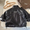 Áo khoác Biker da PU slim fit bé trai, giả da xuân‑thu, dạo phố – 380k 4