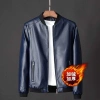 Áo Khoác Biker Da Thật Nam Slim Fit - Phong Cách Cá Tính, Giá 347.095₫ (Giảm 17%) 7