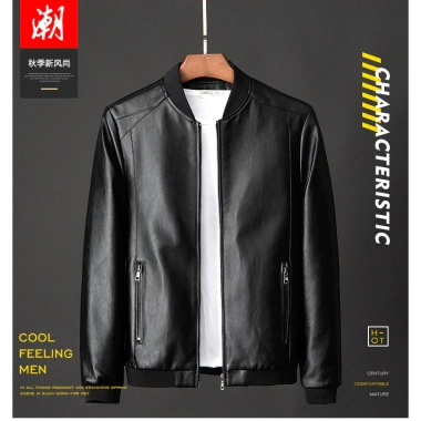 Áo Khoác Biker Da Thật Nam Slim Fit - Phong Cách Cá Tính, Giá 347.095₫ (Giảm 17%)