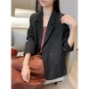 Áo khoác blazer Boiling dài tay hai lớp, đệm vai êm ái, giảm giá 450.000₫ 10