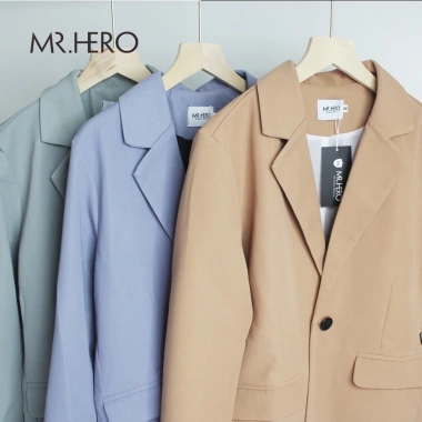 Áo khoác blazer dài tay nam BZ22 M.RO Hàn Quốc Mrhero 5 màu - Giá 149.000₫ 3 Áo khoác blazer dài tay nam BZ22 M.RO Hàn Quốc Mrhero 5 màu - Giá 149.000₫ 3