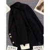 Áo khoác blazer dài tay nữ cúc giữa, phối viền trẻ trung, màu trắng - 209.000đ 5