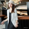 Áo khoác blazer mỏng cỡ lớn tay ba phần tư bảo vệ nắng mùa hè cho phụ nữ mũm mĩm 2