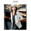 Áo khoác blazer mỏng cỡ lớn tay ba phần tư bảo vệ nắng mùa hè cho phụ nữ mũm mĩm 9