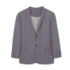 Áo khoác blazer nam Avocado Hàn Quốc rộng màu đen kem 2 khuy cài cao cấp - 350.000₫ 9