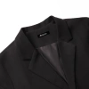 Áo khoác blazer nam form rộng màu đen kem 2 khuy cài JOLY JK101 - Giá 309.000₫ 4