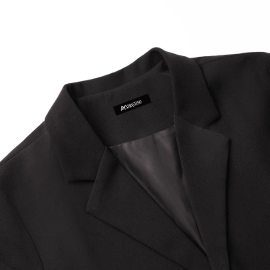 Áo khoác blazer nam form rộng màu đen kem 2 khuy cài JOLY JK101 - Giá 309.000₫ 4 Áo khoác blazer nam form rộng màu đen kem 2 khuy cài JOLY JK101 - Giá 309.000₫ 4