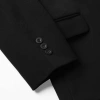 Áo khoác blazer nam form rộng màu đen kem 2 khuy cài JOLY JK101 - Giá 309.000₫ 5