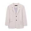 Áo khoác blazer nam form rộng màu đen kem 2 khuy cài JOLY JK101 - Giá 309.000₫ 7