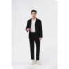 Áo khoác blazer nam form rộng màu đen kem 2 khuy cài JOLY JK101 - Giá 309.000₫ 9