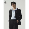 Áo Khoác Blazer Nam QTHOUSE Lịch Lãm 2 Hàng Khuy, Đệm Vai Giữ Form - Giá 585.000đ 4