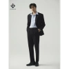 Áo Khoác Blazer Nam QTHOUSE Lịch Lãm 2 Hàng Khuy, Đệm Vai Giữ Form - Giá 585.000đ 6