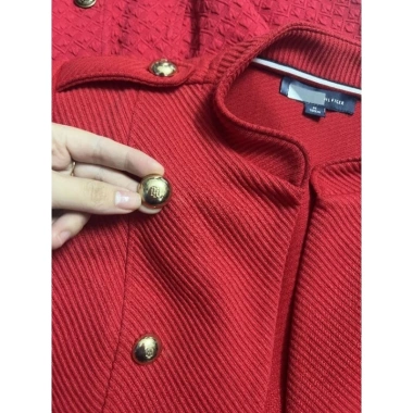 Áo khoác blazer nam thời trang, cúc kim loại khắc logo, phong cách lịch lãm, giảm 20%