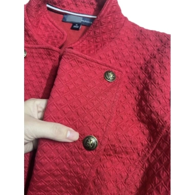 Áo khoác blazer nam thời trang, cúc kim loại khắc logo, phong cách lịch lãm, giảm 20%