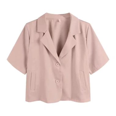 Áo khoác blazer ngắn tay 100% Hàng Quảng Châu - Dáng nhẹ nhàng, giá 195k