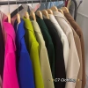 Áo khoác blazer nữ cổ vest dài 2 lớp cao cấp, 2 túi, phong cách Hàn Quốc - Giá chỉ 250.000₫ 8