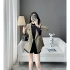 Áo khoác blazer nữ cúc đồng tag thương hiệu - Sang trọng Quảng Châu, 449.000₫ 6
