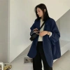 Áo Khoác Blazer Nữ Dài Form Rộng Vải Dày Màu Trơn Phong Cách Hàn Quốc Giá 214.620 VND 2