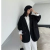 Áo Khoác Blazer Nữ Dài Form Rộng Vải Dày Màu Trơn Phong Cách Hàn Quốc Giá 214.620 VND 10