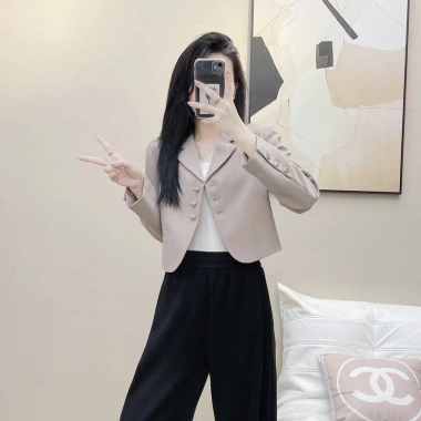 Aó Khoác blazer Nữ dáng ngắn From rộng, vest ngắn kiểu mới, phong cách trẻ - chỉ 329k