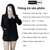 Áo khoác blazer nữ dáng rộng 1 cúc cài BigSize Misoul Mall trơn có túi chỉ 319k 2
