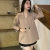 Áo khoác blazer Nữ gấu áo vuông xẻ sau 1 lớp, áo vest ngoài trẻ trung giá 259.000 5