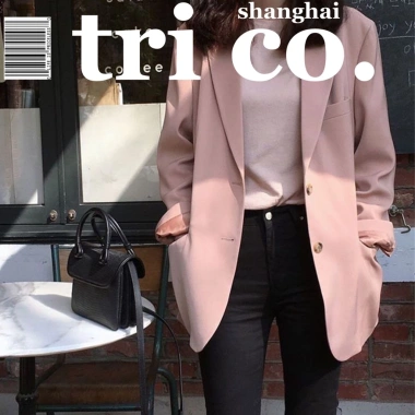 Áo khoác blazer nữ Hàn Quốc thanh lịch, thời trang - Giá chỉ 322.920₫ (giảm 20%)